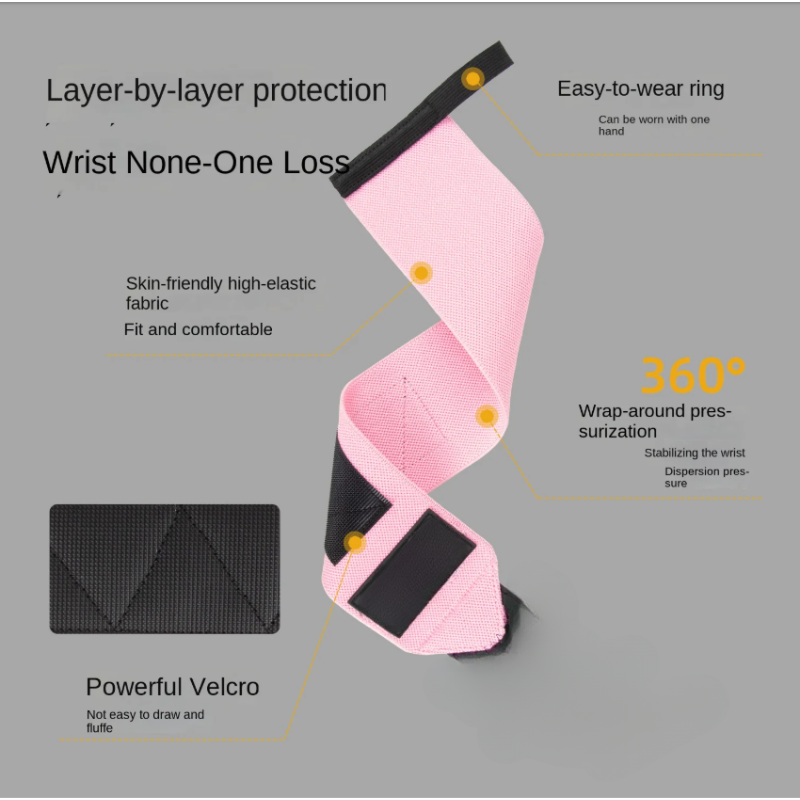 Wrist Support Straps Weight Lifting Gym Training