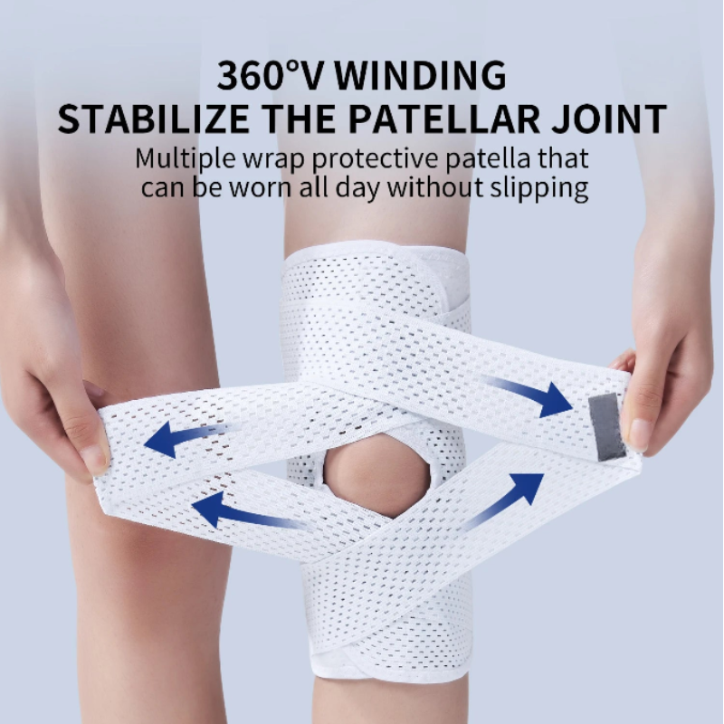 Knee Pads Elastic Support Brace for Sports Recovery