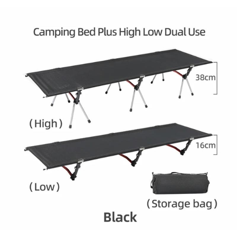 Camping Cot Lightweight Folding Bed Portable Single