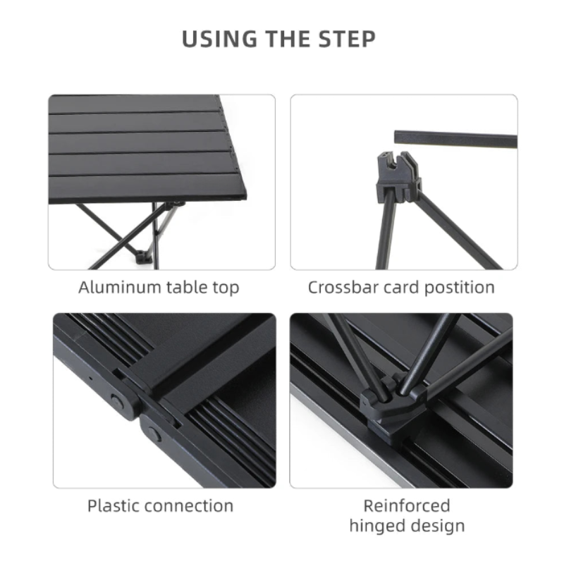 Camping Table Folding Aluminium Portable Outdoor Picnic Desk