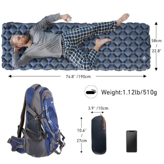 Camping Mattress Inflatable Ultralight Sleeping Pad