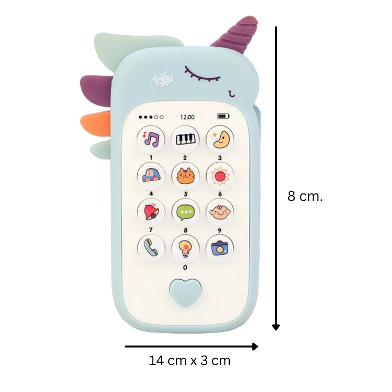 Baby Phone Toy Music Sound Teether Educational