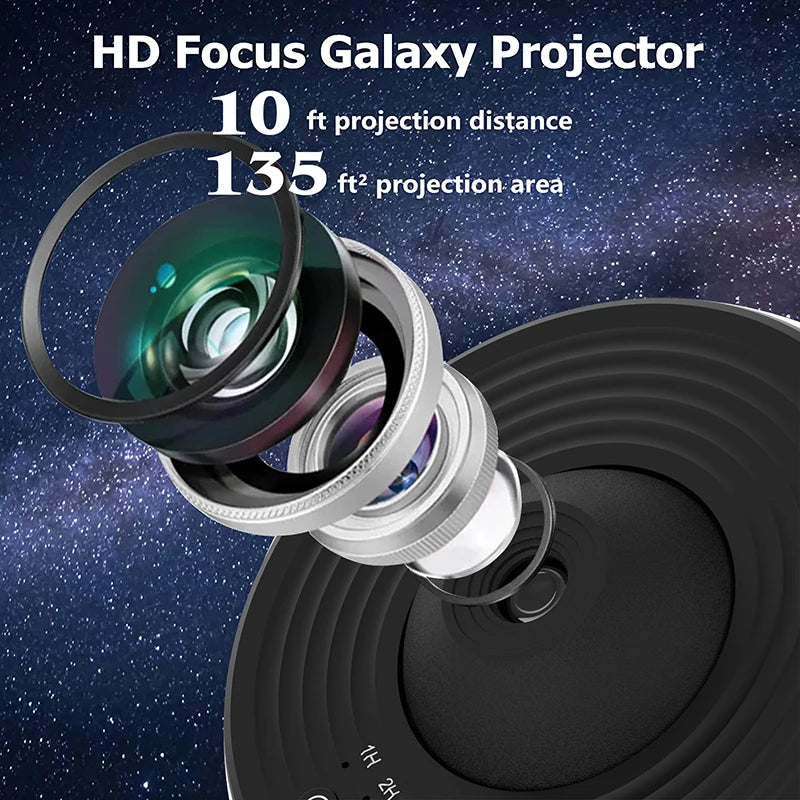 Galaxy Projector Night Light Starry Sky Lamp
