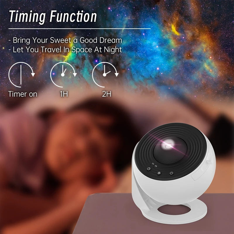 Galaxy Projector Night Light Starry Sky Lamp