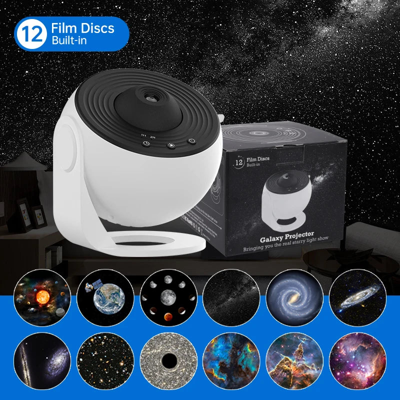 Galaxy Projector Night Light Starry Sky Lamp