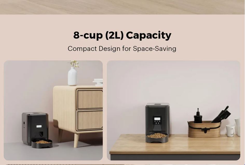 Automatic Pet Feeder Food Dispenser