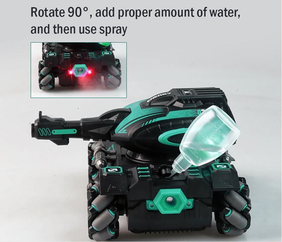 Remote Control Car 2.4G Four-Wheel Stunt Tank