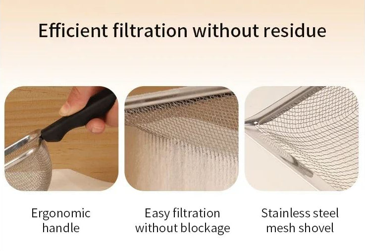 Cat Litter Scoop Stainless Steel Mesh Sifter