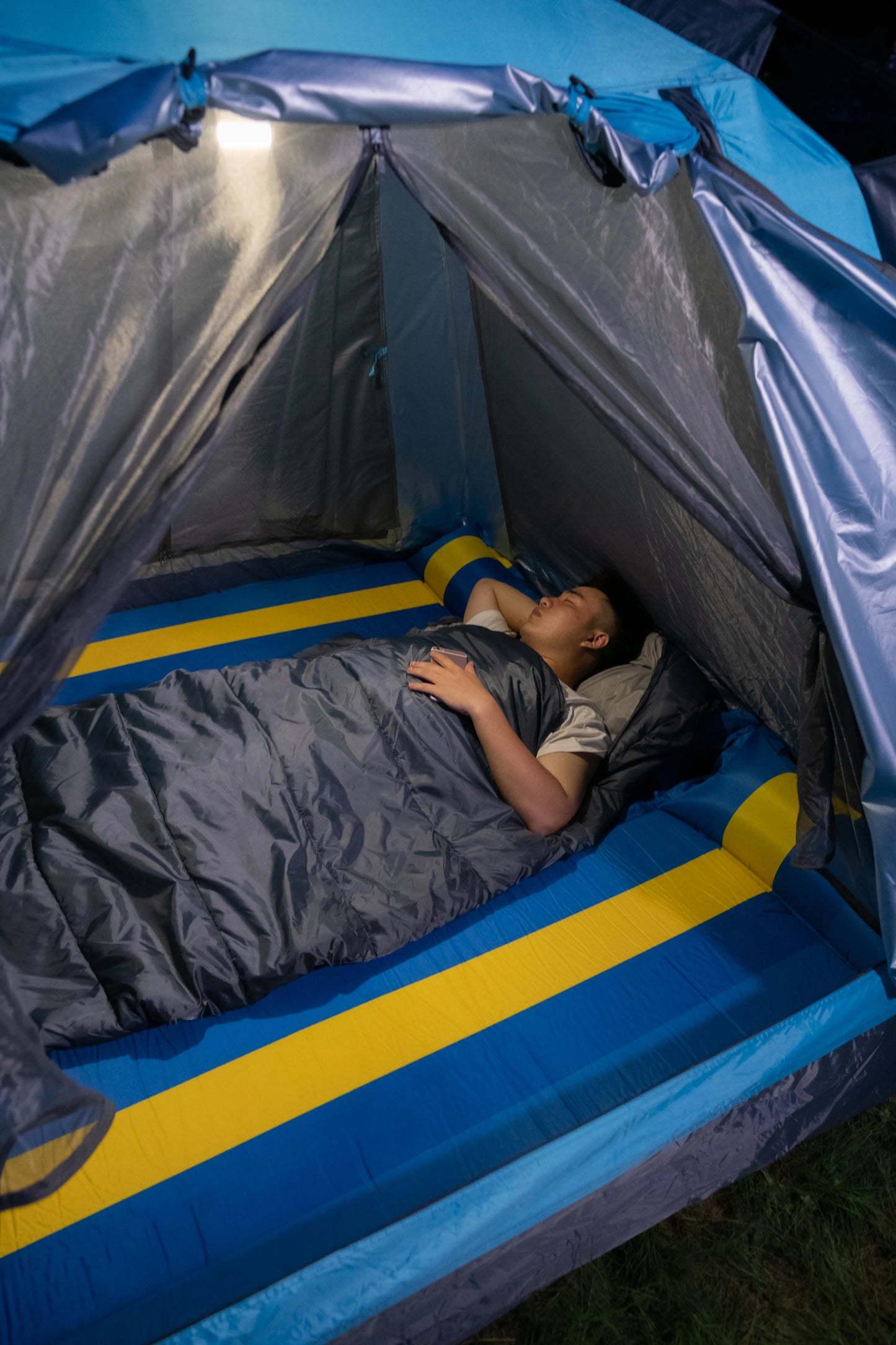 Camping Sleeping Bag with Lightweight 3 Season Adult Large
