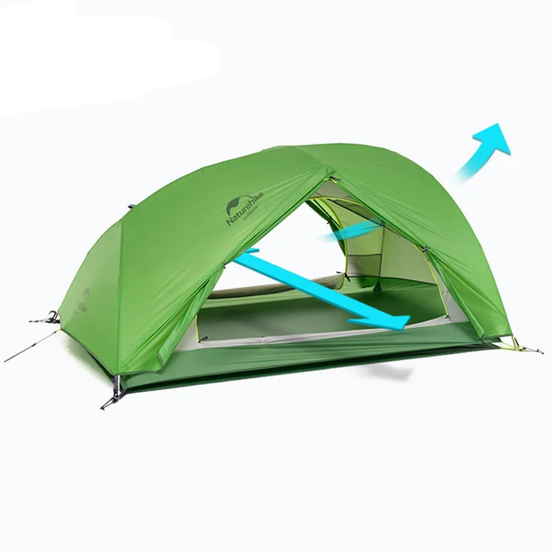 Outdoor Camping Tent with Ultralight Waterproof Double Layer (2 Person)