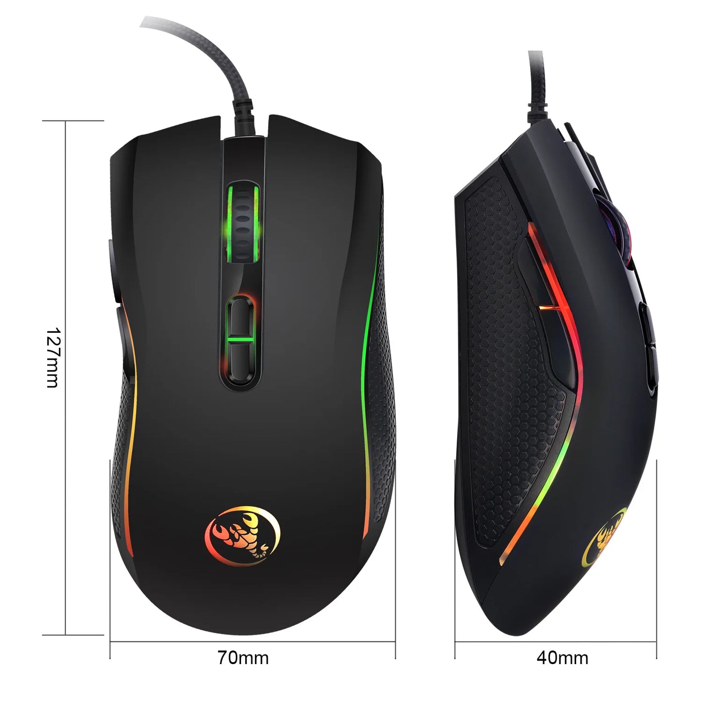 Wired RGB Optical Gaming Mouse