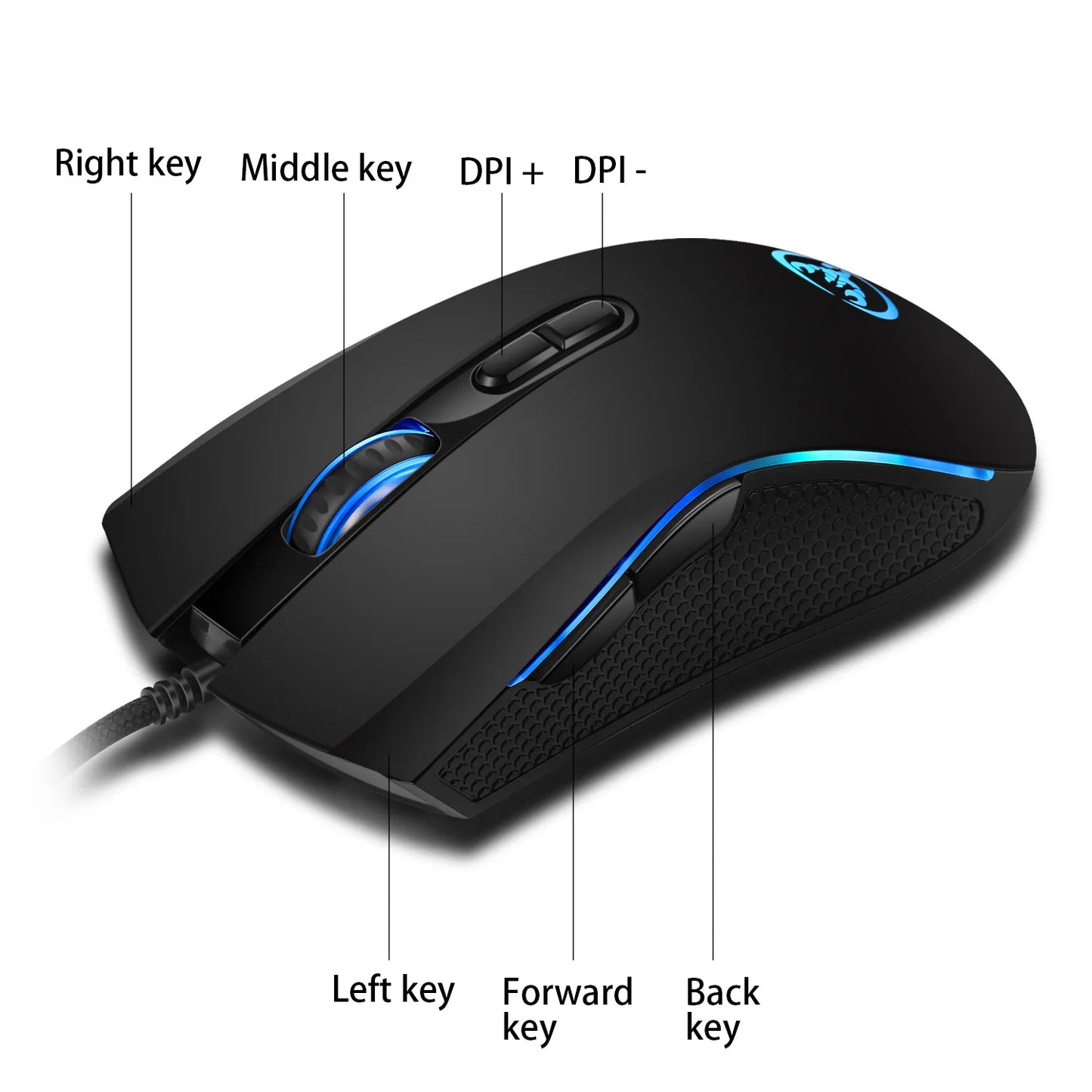 Wired RGB Optical Gaming Mouse