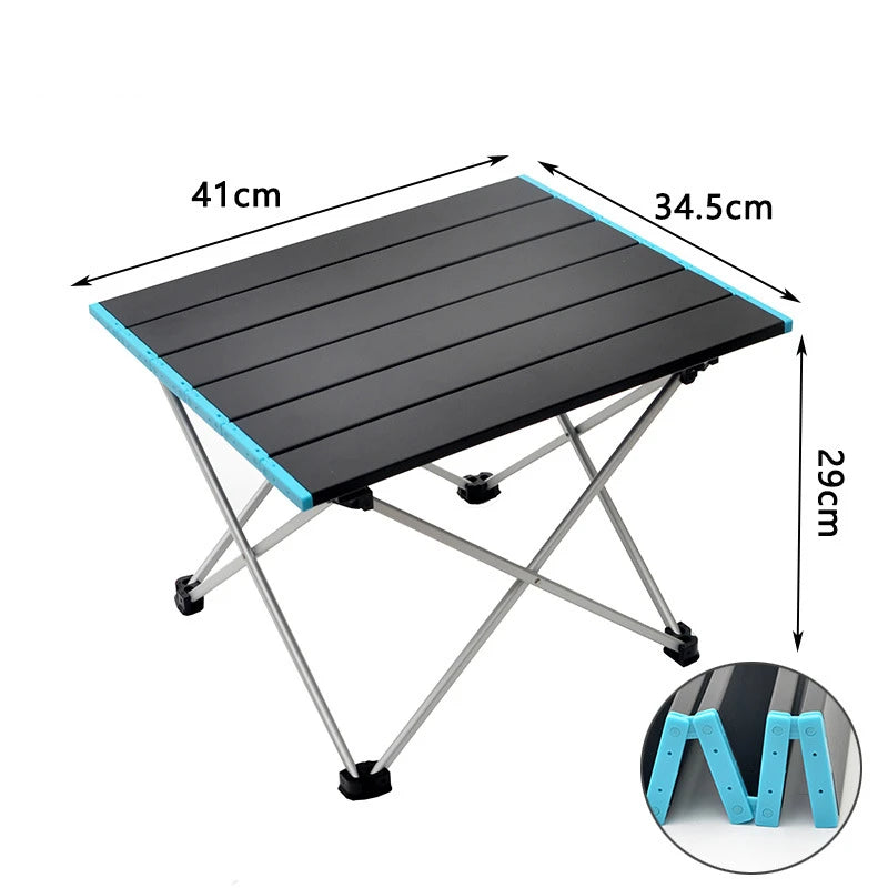 Camping Table Portable Folding Aluminum Outdoor Desk
