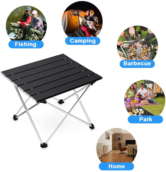 Camping Table Portable Folding Aluminum Outdoor Desk