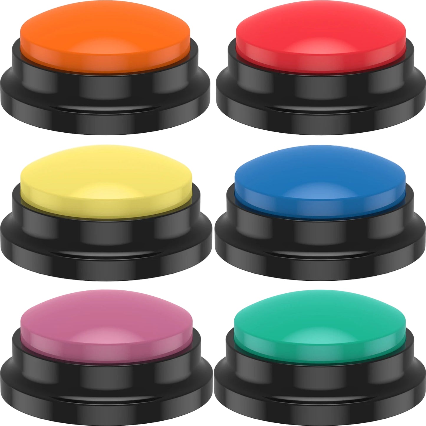 Dog Training Buttons Recordable Talking Pet Interactive Light