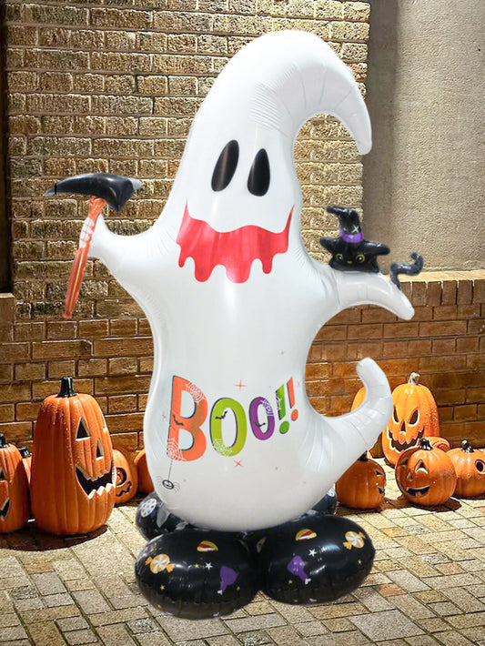 Halloween Balloon 3D Ghost Aluminum Foil