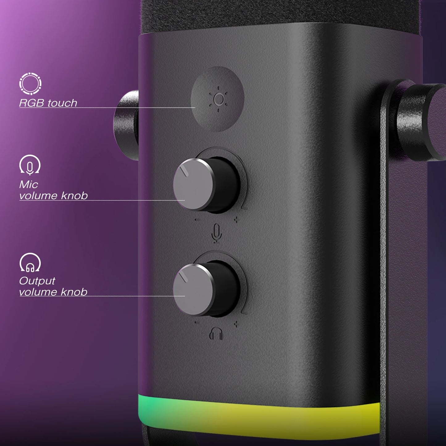 Dynamic Gaming Microphone USB XLR