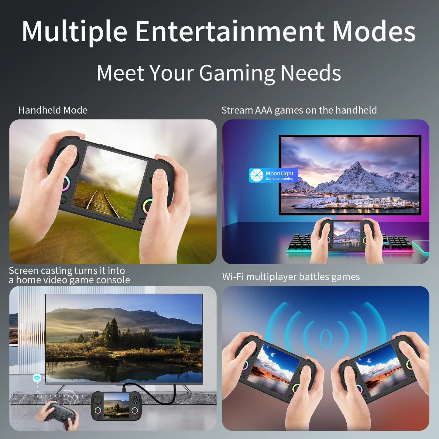 Handheld Retro Game Console