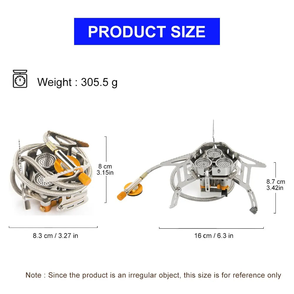 Camping Gas Stove Portable Outdoor Burner
