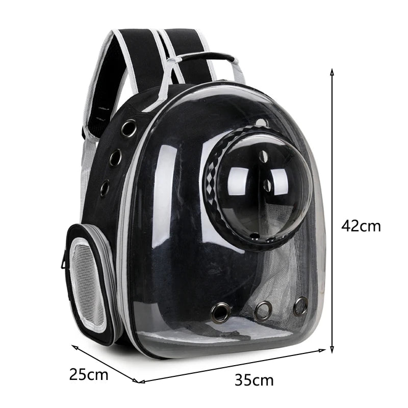 Transparent Pet Backpack Carrier
