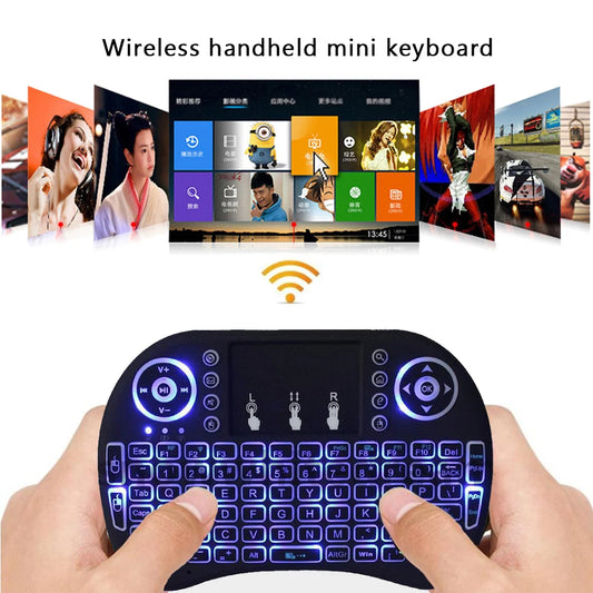 2.4G Mini Wireless Keyboard with Touchpad Backlit