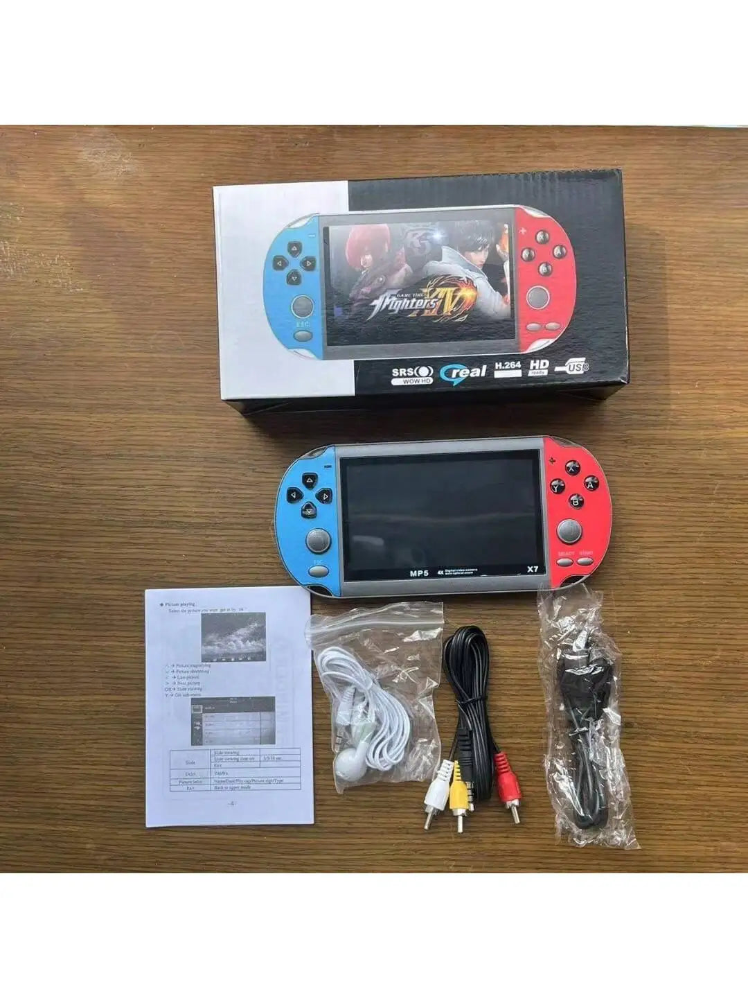 Game Console Handheld Retro Portable Built-In 5000