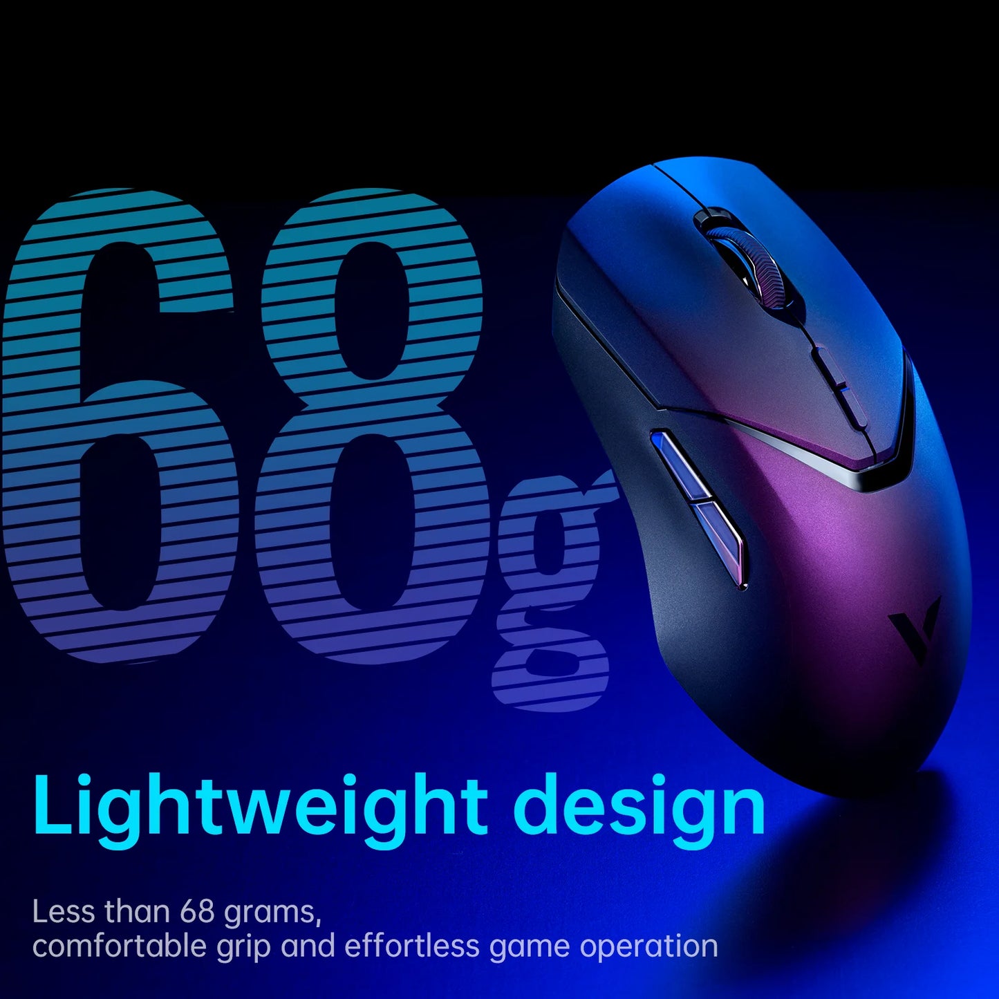 Lightweight Rechargeable Wireless Gaming Mouse