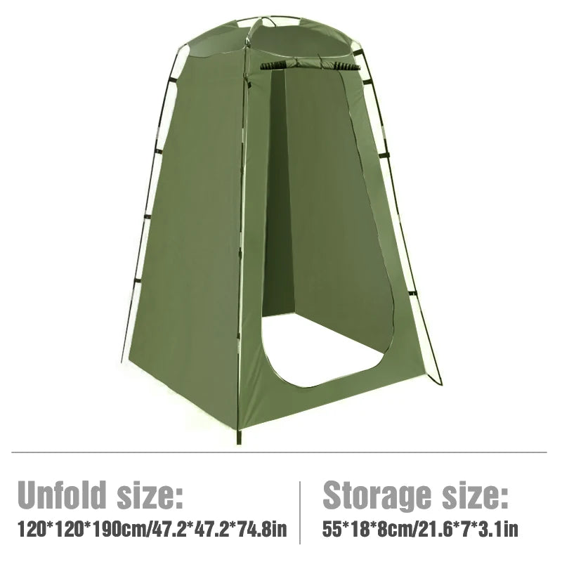 Outdoor Privacy Shower Tent with Waterproof UV Protection