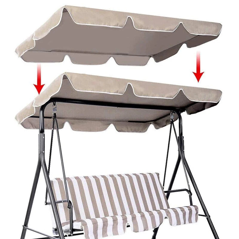 Swing Awning Canopy Waterproof Patio Cover for Outdoor
