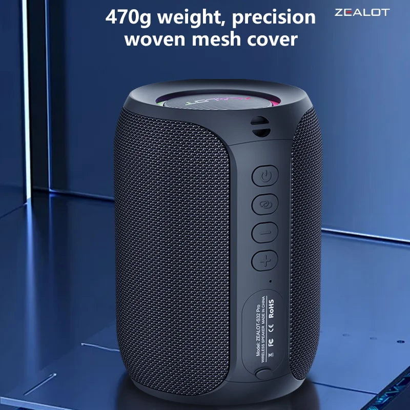 Wireless Speaker Bluetooth with Portable 15W Stereo