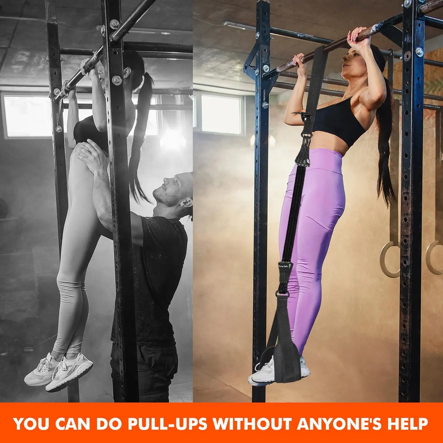 Pull Up Bands Assisted Resistance Training