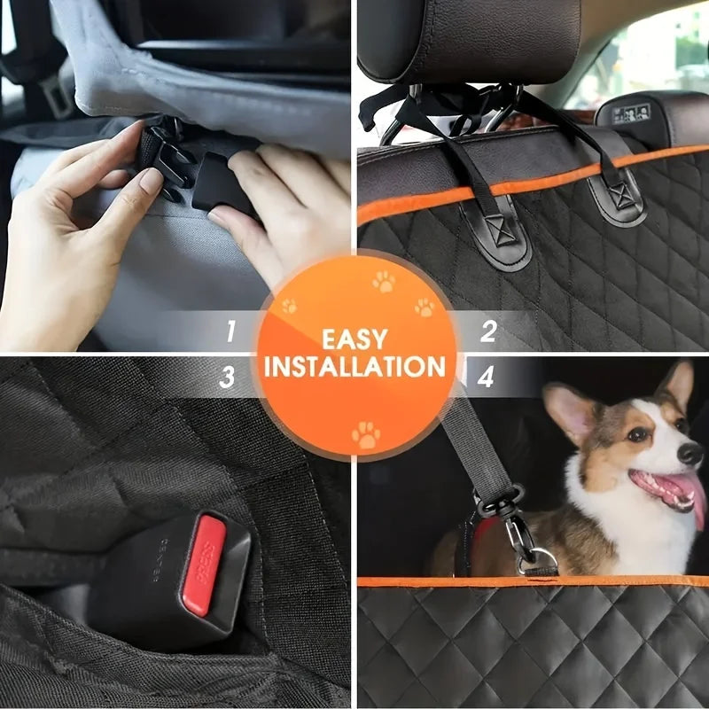 Car Seat Cover Waterproof Scratch Resistant Dog Hammock