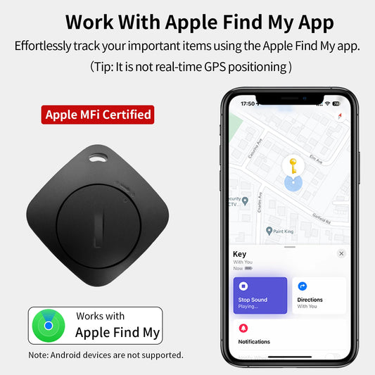 Bluetooth Tracker Tag for Apple Find My app