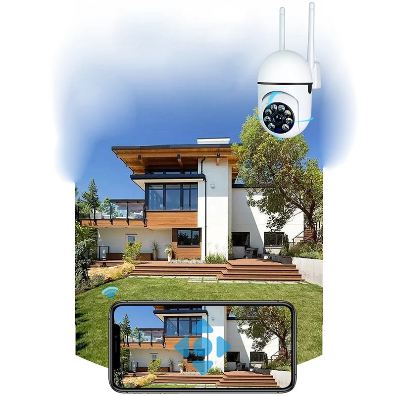 Camera Outdoor WiFi PTZ 1080P HD Night Vision
