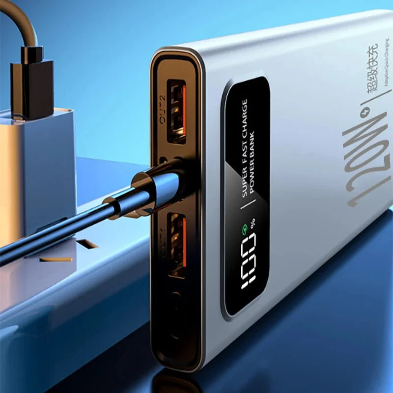 Power Bank 100000mAh Fast Charging Digital Display