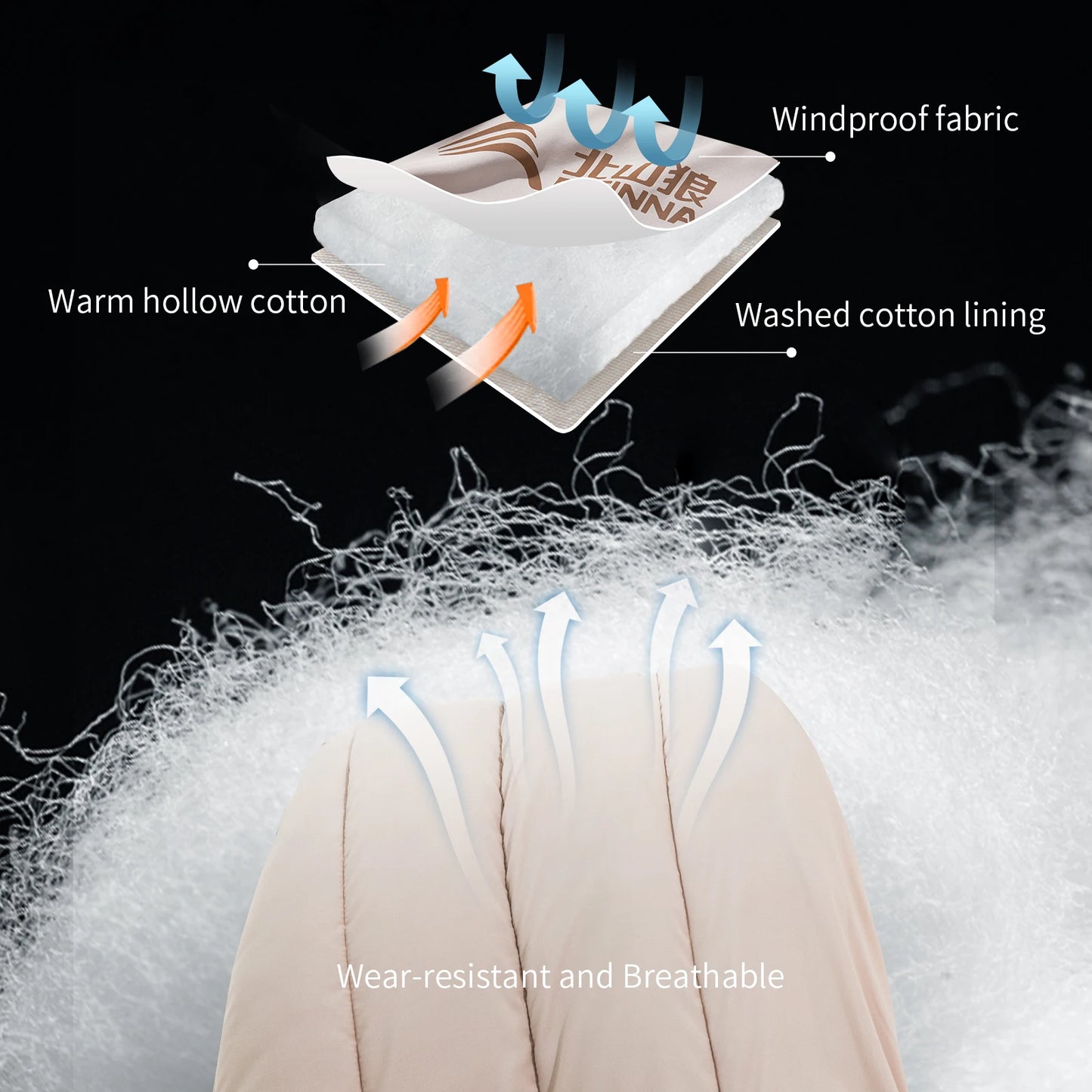 Camping Sleeping Bag for 2 Person with Portable Detachable Strap