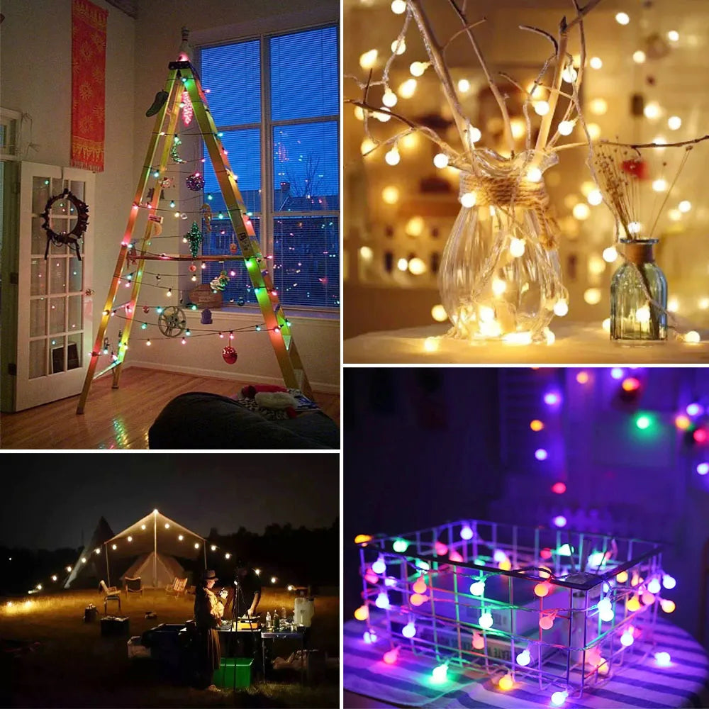 Christmas String Lights with Waterproof RGB LED