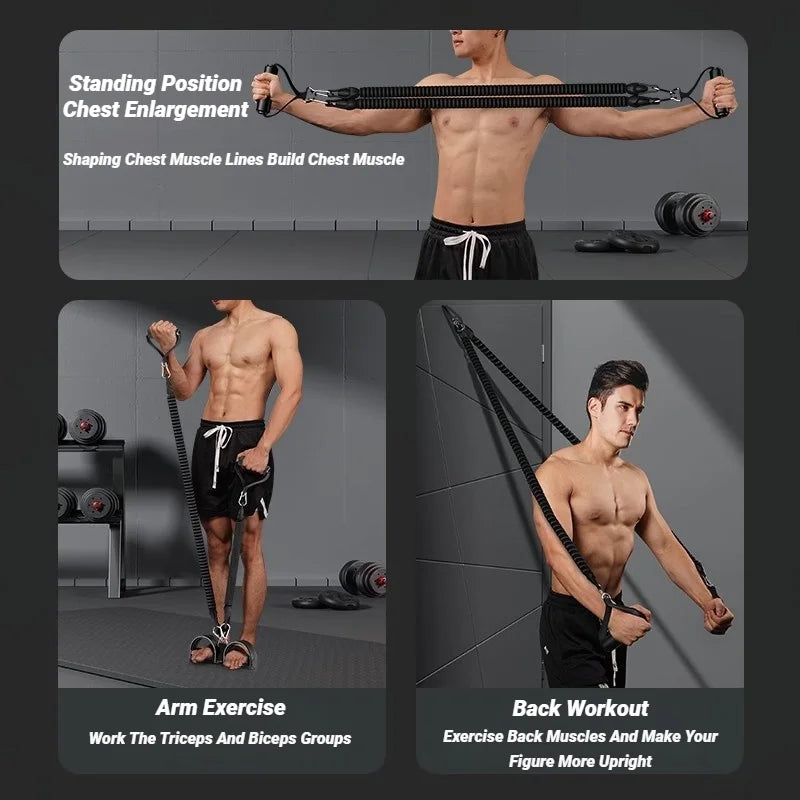 Pedal Exerciser Resistance Band Abdominal Training Device