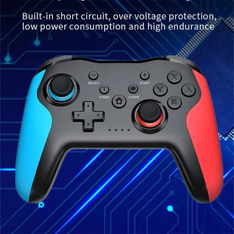 Gamepad Wireless Bluetooth Controller Dual Vibration Joystick