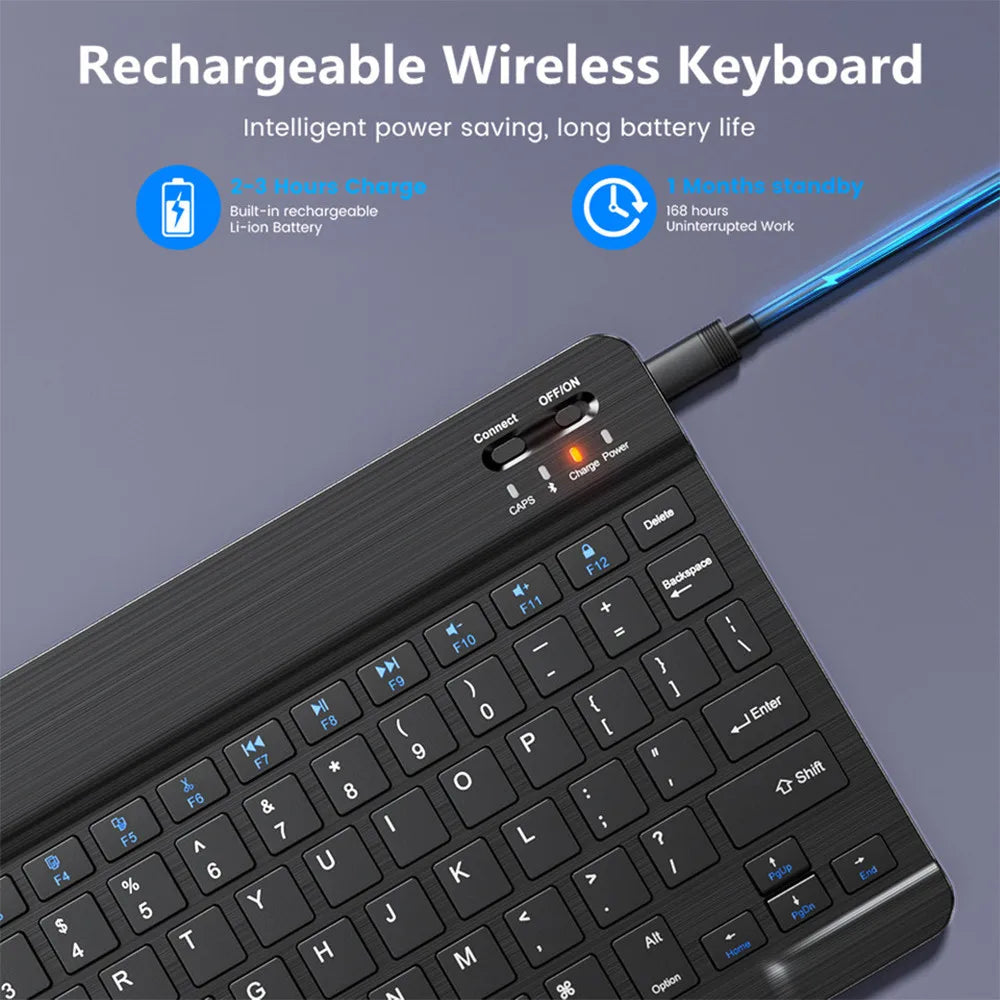 Mini Bluetooth Wireless Keyboard for iPad Android Windows