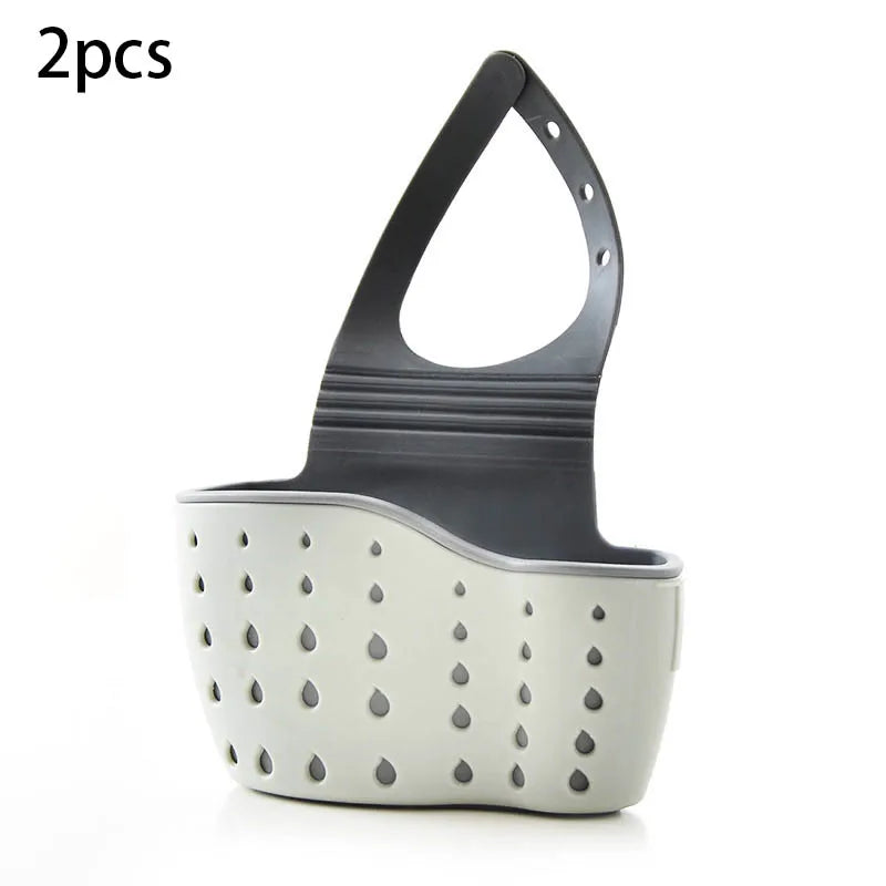 Kitchen Adjustable Sink Hanging Basket