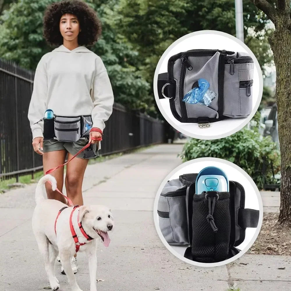 Dog Training Waist Bag Adjustable Hands Free
