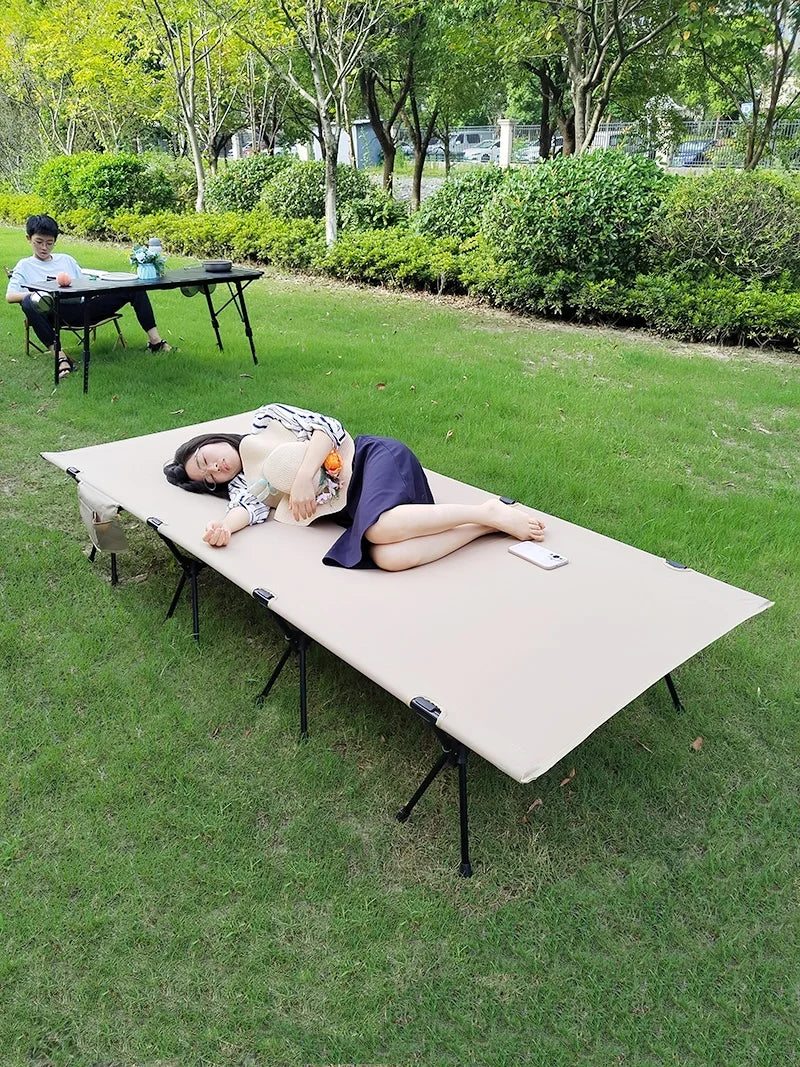 Camping Outdoor Cot with Folding Bed Portable