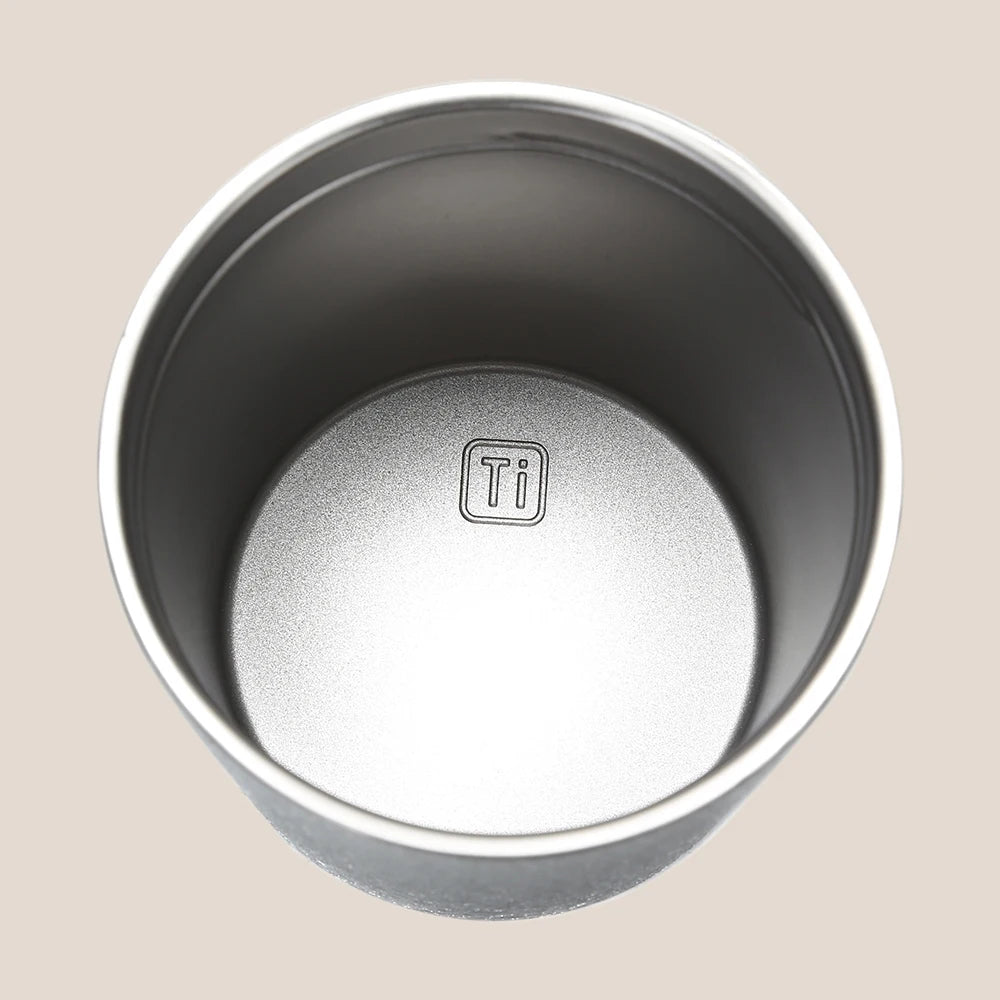 Titanium Coated Travel Mug (Black)