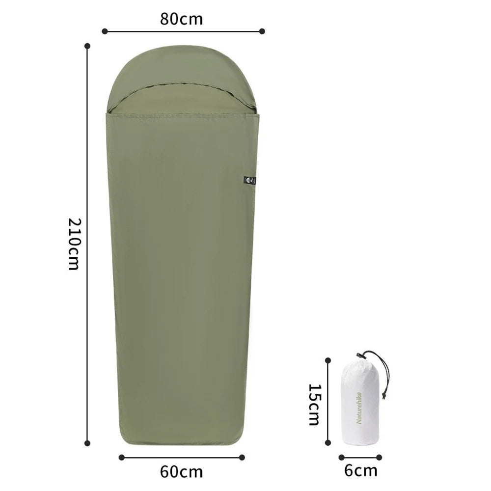Outdoor Sleeping Bag with Mummy Velvet Lightweight