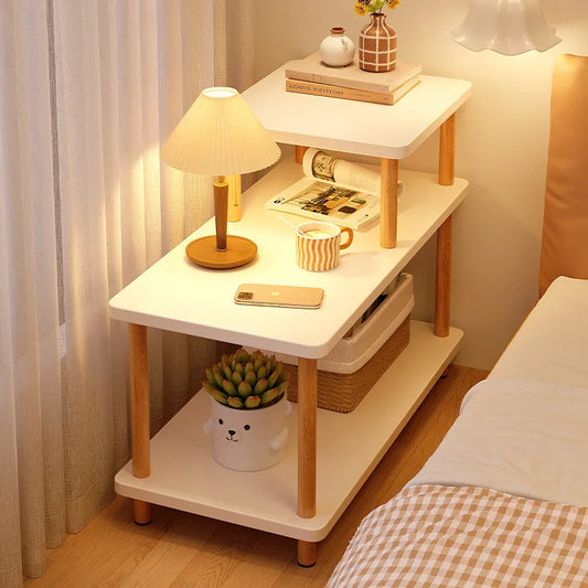 Bedside Cabinet with Modern Narrow Small Storage