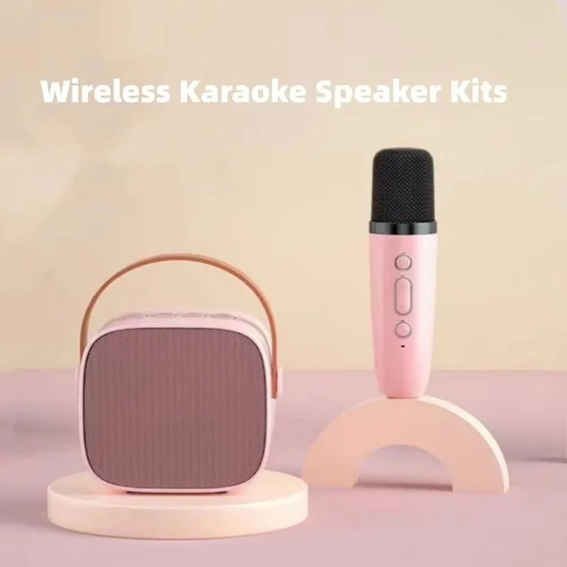 Speaker Bluetooth Karaoke Machine with Portable Dual Microphones
