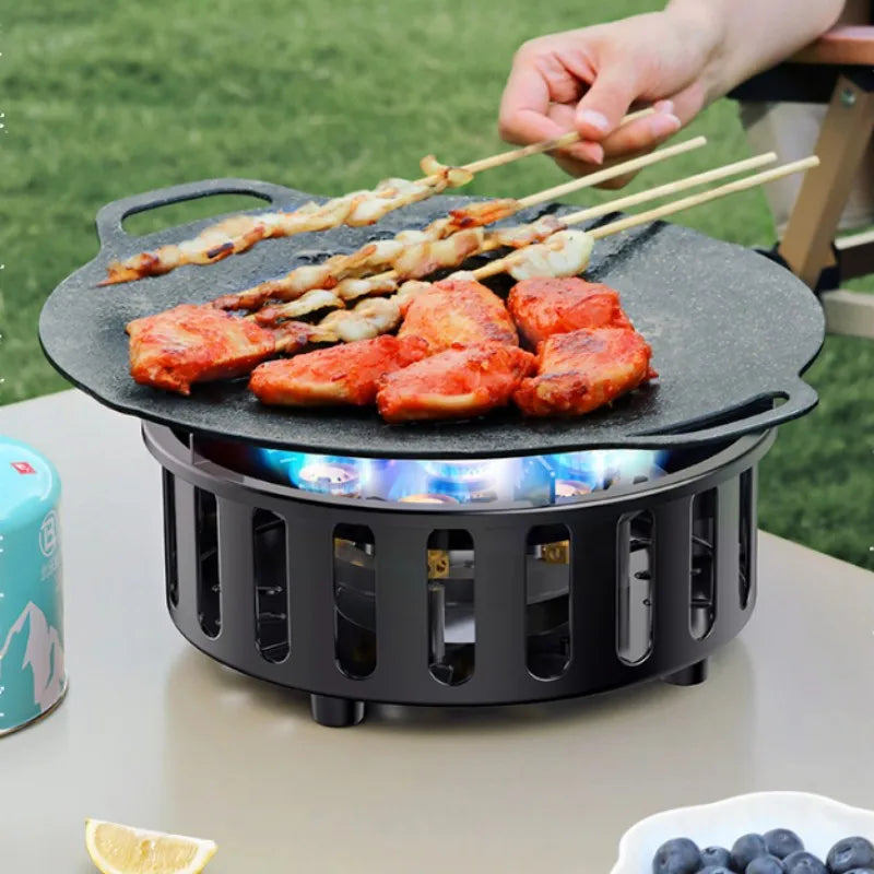 Gas Camping Stove Burner with 19800W Windproof Ignition