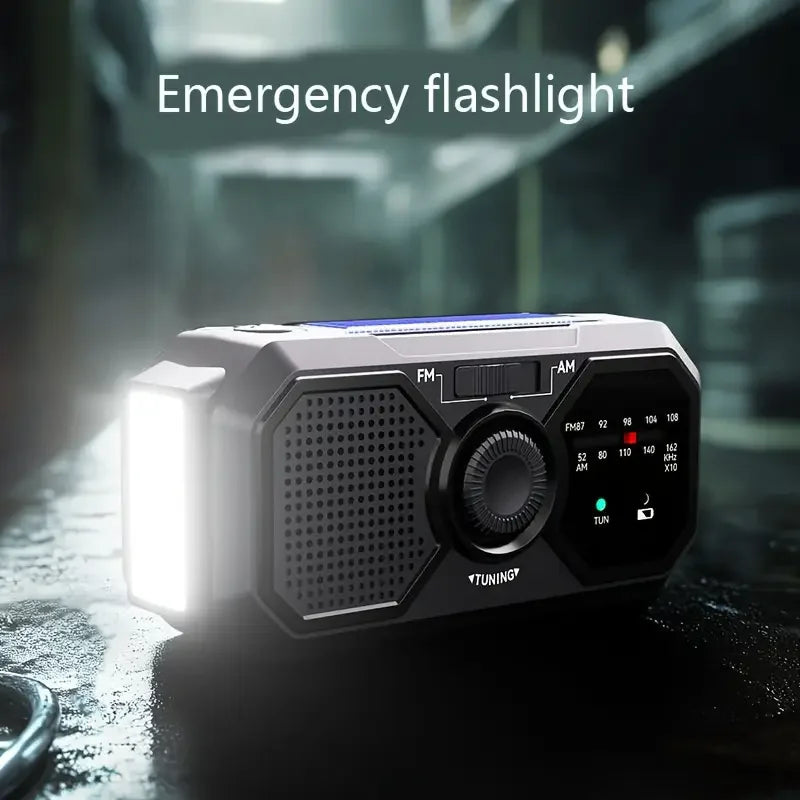 Portable Emergency AM/FM Dynamo Radio Power Bank