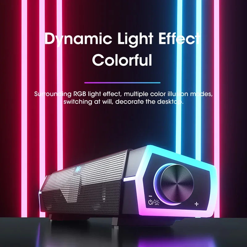 Bluetooth Computer Speakers with 5.0 Soundbar Stereo